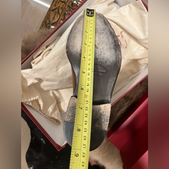 SALVATORE FERRAGAMO Men’s Leather Saddle Shoes | With Box & Dust Bags - Picture 12 of 13